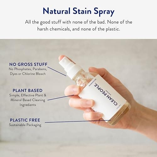 Clean People Ultra Concentrated Laundry Detergent Strips Fresh Scent & Stain Remover Spray- Plant-Based, Eco Friendly Laundry Detergent 96ct & Stain Spray 4oz (2 Pack) thumbnail 7