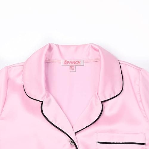 pink satin pajamas thumbnail 3