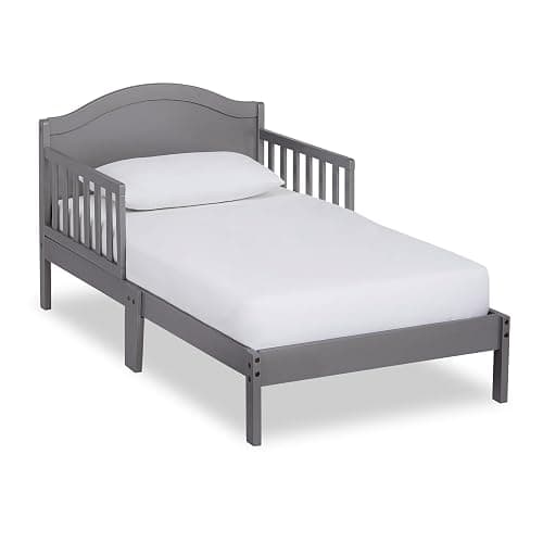 Dream On Me Sydney Toddler Bed in Steel Grey, Greenguard Gold Certified - Image 1
