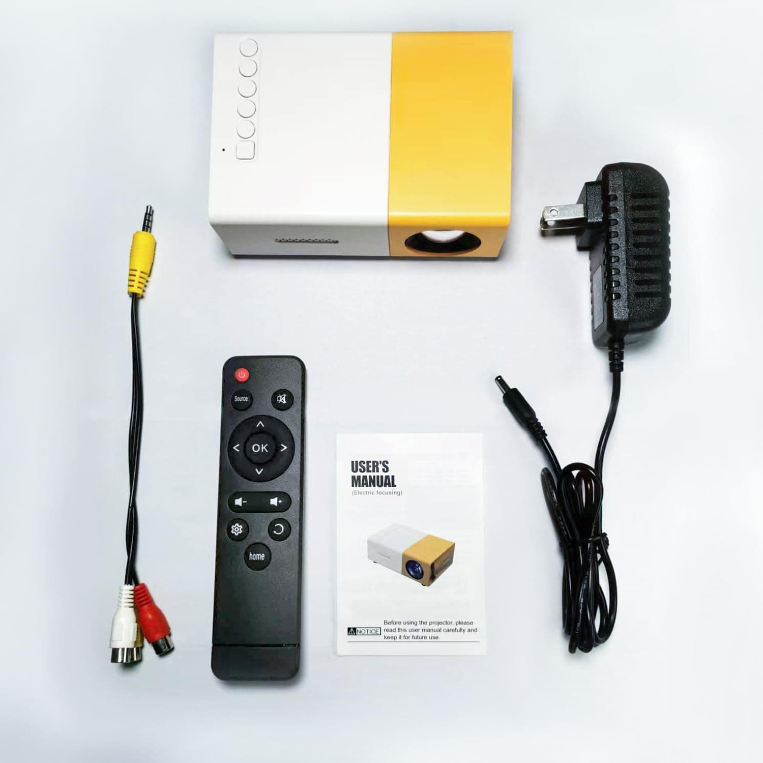 Portable Mini Projector LED Micro Projector Home Party Meeting Theater Projector thumbnail 2
