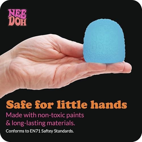 Schylling NeeDoh - Gumdrop - Soft Sensory Fidget Toy - Collectible Stress Balls - Ages 3+ - GDND thumbnail 7
