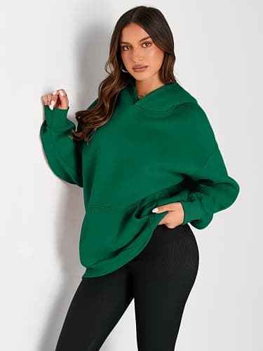 Trendy Queen Womens Oversized Hoodies Fleece Sweatshirts Fall Fashion Pullover Sweaters Winter Clothes thumbnail 2
