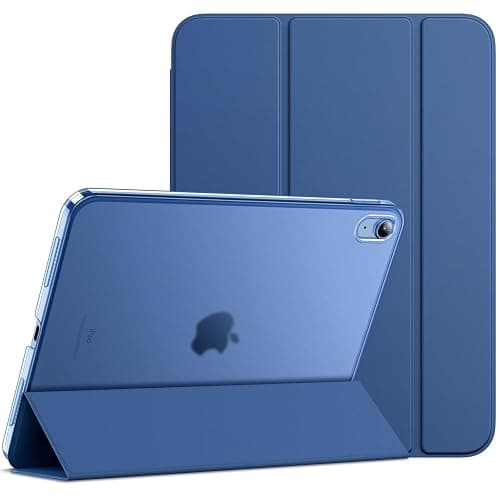 JETech Hülle für iPad (A16) 11./10. Generation (2025/2022), Dünn Ständer Harter Rücken Abdeckung Schutzhülle mit Auto Schlafen/Wachen (Navy) - Image 1