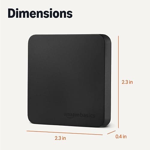 Amazon Basics Portable External SSD, 2TB, 2000MB/s Speeds, USB 3.2 Gen 2, IP65 Water & Dust Resistant, Black thumbnail 5