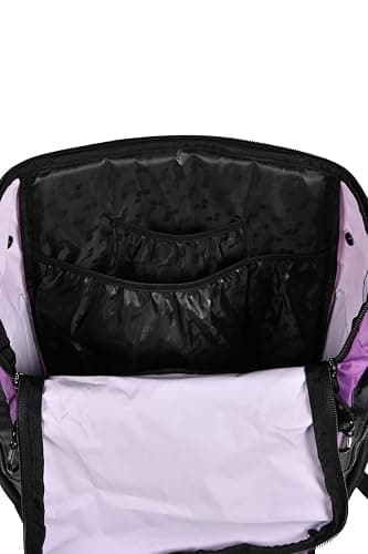 ARENA Spiky III Backpack 45 Swimming Athlete Sports Gym Rucksack Large Training Gear Equipment Swim Bag for Men and Women, 45 Liters, Purple thumbnail 7
