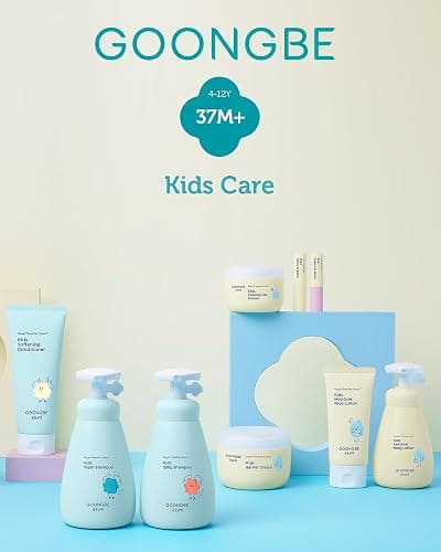 GOONGBE Kids' Bubble Facial Cleanser - Korean Kids Low pH Bubble Foam Face Wash - Gentle Cleansing & Hydrating with Panthenol and Amino Acids - Allergen Free Scent, 3.38 fl.oz. thumbnail 7