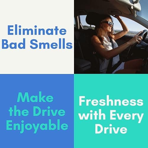 Air Jungles Honey Peach Scent Car Air Freshener Clip, 6 Vent Clips, 4ml Each, Long Lasting Air Freshener, Up to 180 Days Car Refresher Odor Eliminator - Honey Peach - 6 Count (Pack of 1) thumbnail 3