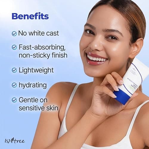 ISNTREE Hyaluronic Acid Daily Sun Gel 50ml, 1.69 fl oz | SPF 30 | Korean Skincare | Moisturizing | No White Cast | Lightweight | Mild Formula | Daily SPF | Korean Sunscreen | Broad Spectrum thumbnail 4
