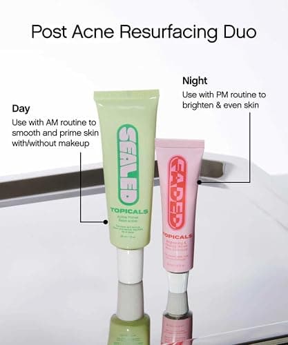 Topicals Faded Brightening and Clearing Serum | Reduces Discoloration, Post-Blemish Marks, Scars and Spots | Contains Kojic Acid and Niacinamide | Dermatologist-tested, Vegan, Cruelty-Free (1.7 Fl Oz) thumbnail 8