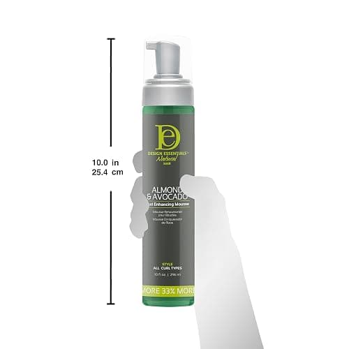 Design Essentials Curl Enhancing Hair Mousse for Curly Hair; Almond and Avocado Collection, 10 Ounce thumbnail 5