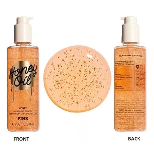 Victoria's Secret Pink Honey Soothing Body Care Body Oil 8 oz. (Honey) thumbnail 6