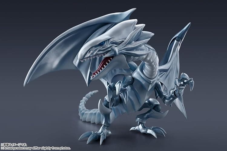 TAMASHII NATIONS - Yu-Gi-Oh! Duel Monsters - Blue-Eyes White Dragon, Bandai Spirits S.H.MonsterArts Action Figure thumbnail 3