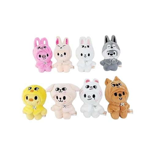 SKZ Plush Cloak Clothes 3.9-inch SK-ZOO Plush Keychain, Cloak Detachable, Soft and Cute, Suitable for Fans - Image 1