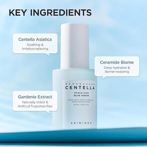 SKIN1004 Hyalu-CICA Blue Serum 3.38 fl.oz(100ml) | 5 Layer Hyaluronic Acid Cica Niacinamide | Hydrating and Refreshing Multi-Care Solutions thumbnail 3