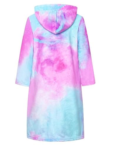 CHILDRENSTAR Matching Girls & Doll Robe Kids Bathrobes Plush Soft Fleece Pajamas Sleepwear thumbnail 2