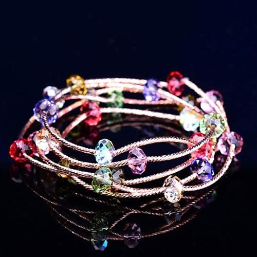 Bingcute 6mm Wholesale Briolette Crystal Glass Beads Finding Spacer Beads Faceted #5040 Briollete Rondelle Shape Assorted Colors with Container Box thumbnail 4