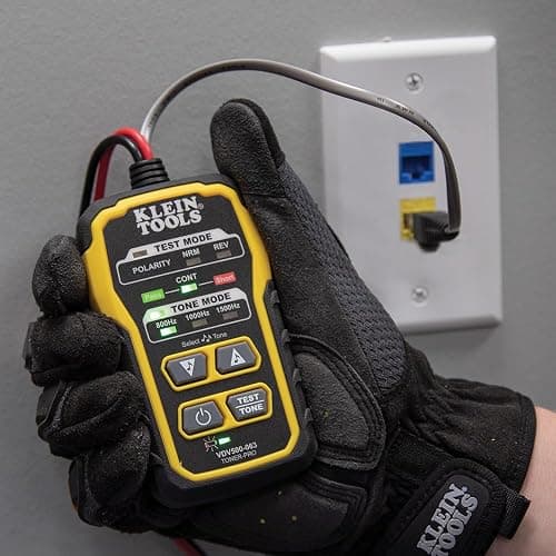 Klein Tools VDV500-820 Wire Tracer Tone Generator and Probe Kit Continuity Tester for Ethernet, Telephone, Speaker, Coax, Video, and Data Cables, RJ45, RJ11, RJ12 thumbnail 5