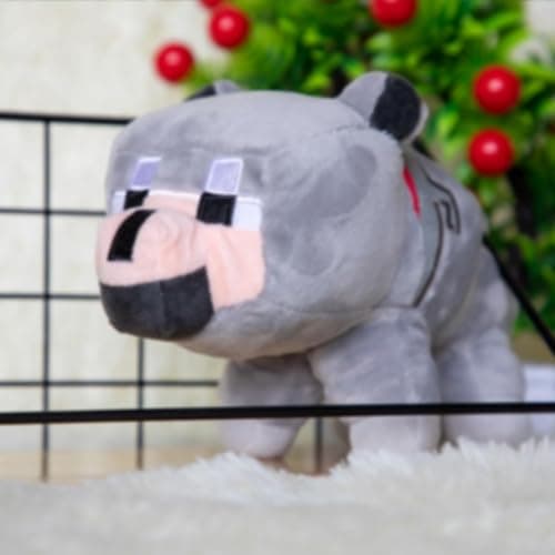 FUNUSE Wolf Plush Toys,8.3" Plush Wolf Stuffed Animal Game Toys for Boys Girls,Birthday Thansgiving Gifts for Kids and Fans thumbnail 5