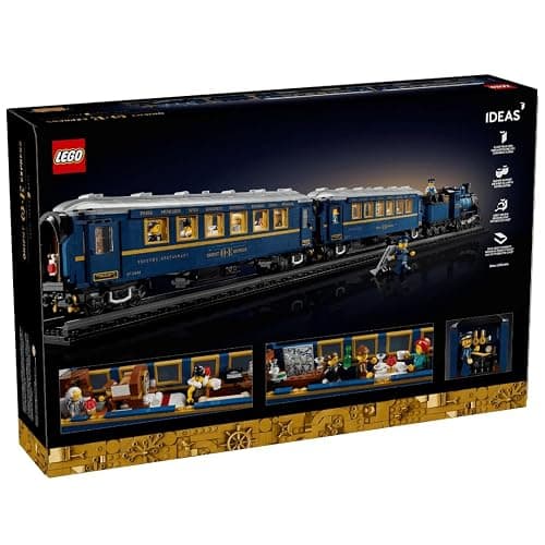 Lego: The Orient Express Train Building Set (2540 Pieces, 21344) thumbnail 9