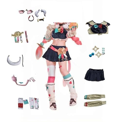 NEKOOMA Varesa Cosplay Costume Outfit Set Game Cos - Image 1