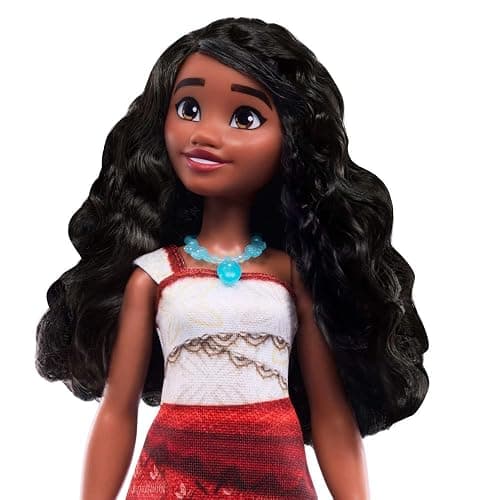 Mattel Disney Moana 2 Voyager 2 Doll Set, Moana & Maui Fashion Dolls in Removable Outfits with 4 Accessories, Inspired by The Movie thumbnail 7