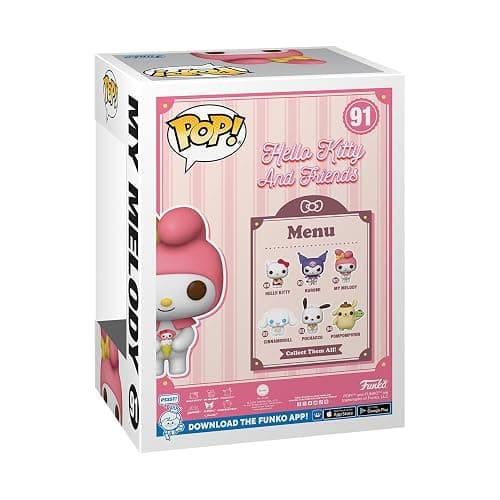 Funko Pop! Sanrio: HK - My Melody - Hello Kitty - Figura in Vinile da Collezione - Idea Regalo - Merchandising Ufficiale - Giocattoli per Bambini e Adulti - Cartoons Fans - Figura per i Collezionisti thumbnail 4