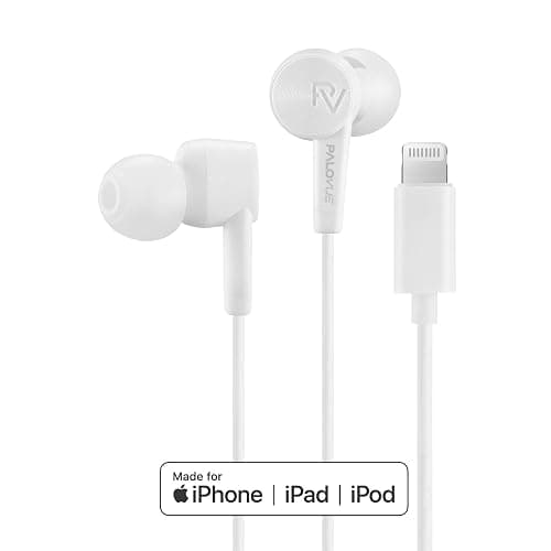 PALOVUE Lightning Kopfhörer Ohrhörer Ohrstöpsel Kompatibel iPhone 13 12 11 Pro Max iPhone X XS Max XR iPhone 8 Plus iPhone 7 Plus MFi Zertifiziert mit Mikrofon Controller thumbnail 3