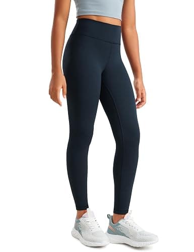CRZ YOGA Girls Butterluxe Full Length Athletic Leggings - Kids High Waist Lounge Pants Girls Active Dance Running Yoga Tights - Image 1