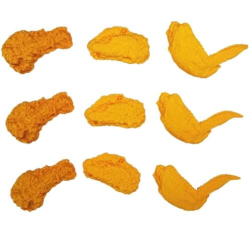 Food Erasers 27 Pack Fried Chicken Desk Pet Erasers for Kids Cute Fun Erasers for Students Bulk Boxed Pencil Erasers for School Supplies Prize Gifts Party Favors - Fried Chicken thumbnail 6
