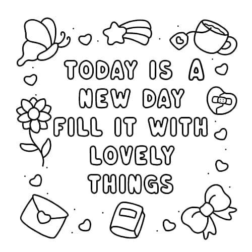 Self-Love: Girl Therapy Coloring Book: A Cozy Coloring Book full of Girl Power and Self-Care thumbnail 2