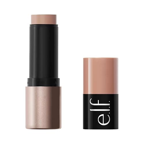 e.l.f. Soft Glam Cream Bronzer Stick, Fair | Buildable Cream Bronzer for A Long-Lasting Sculpted Glow & Satin Finish, Twist-Up Design, Vegan & Cruelty-Free - Image 1