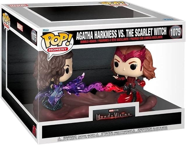 Funko Pop! Moment: Marvel - Wanda Maximoff VS Agatha - WandaVision - Vinyl-Sammelfigur - Geschenkidee - Offizielle Handelswaren - Spielzeug Für Kinder und Erwachsene - TV Fans thumbnail 2