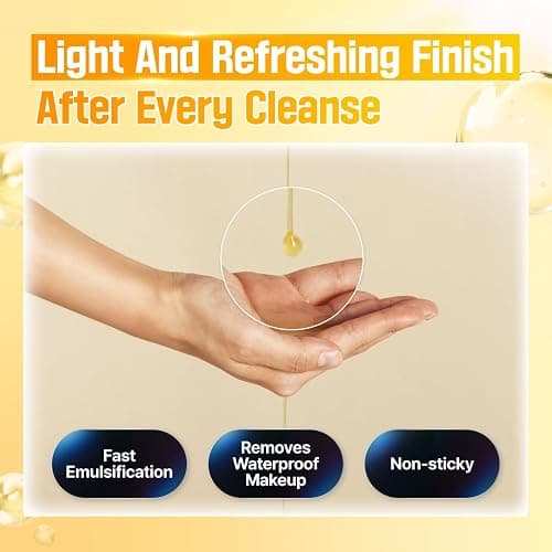 numbuzin No.5 Cleansing Oil | Glutathione C Facial Spa Cleanser | Gentle Cleanser for Blackhead, Pore, Makeup Remover | Vitamin C, Niacinamide | Double Cleansing, Korean Skincare | 6.76 fl. oz. thumbnail 4