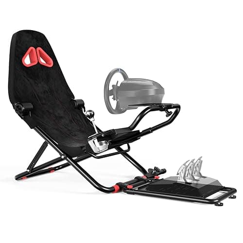 RACGTING Racing Simulator Cockpit for G920/G29/G923, Sim Racing Cockpit for T128/T248/T248X/T300RS GT/T300RS/T300 Ferrari, Racing Wheel Stand for Fanatec CSL DD,Xbox PS5 PS4 PC