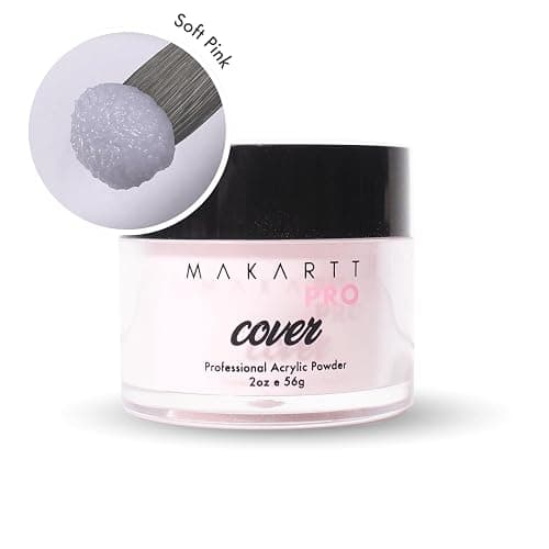 MakarttPro Acrylic Powder – Durable, Long-Lasting, Easy-Apply Formula for Nail Extensions, Overlays, Sculpting & Nail Art – 56g/2oz – Soft Pink, Perfect for Pros and At-Home Use thumbnail 2