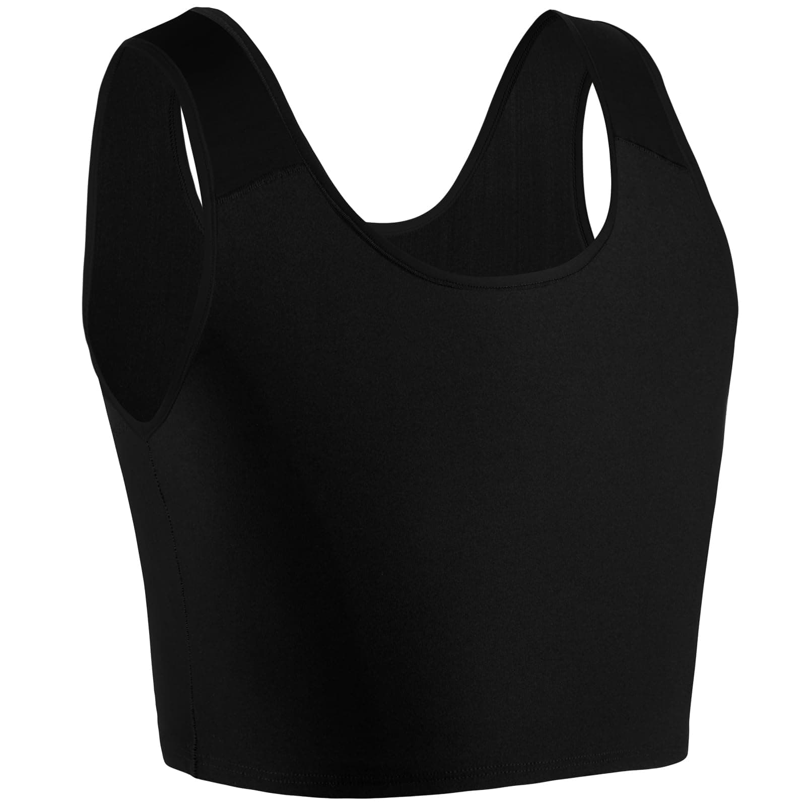 XUJI Half Chest Binder for Transgender Compression - FTM Pullover Design Binder - Image 1