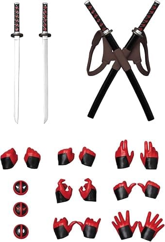 MEDICOM Toy MAFEX Deadpool GURIHIRU Art Ver Includes Original Sturdy Protective case. Japan Import. thumbnail 9