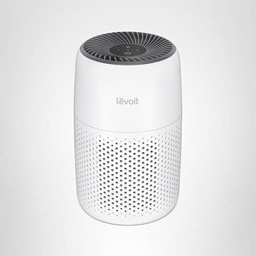 LEVOIT Air Purifiers for Bedroom Home Dorm, AHAM Verified, 3-in-1 Filter Cleaner With Aroma Pad, Filters Smoke, Allergens, Pet Dander, Odor, Dust, Office, Desktop, Core Mini-P, White thumbnail 9