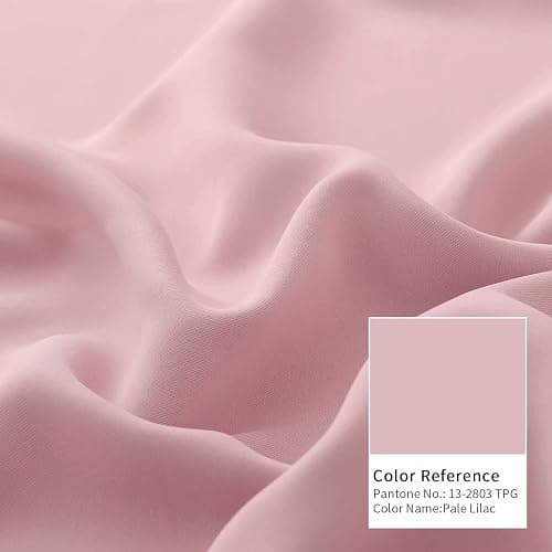 BGment Pink Room Darkening Curtains 63 Inch for Bedroom - 2 Panels | Grommet Top, Light-Blocking, Sunblock, Thermal Insulated, Window Drapes for Kids Boys Room, 42x63 Inch thumbnail 8