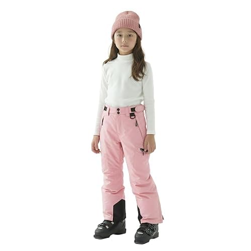 Arctic Quest Girls Boys Kids Unisex Insulated Snow Ski Pants Winter Water-Resistant Windproof Outdoor - Image 1