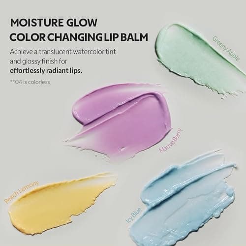 TIRTIR Water Mellow Lip Balm, 01 Icy Blue, 0.11 Fl Oz – pH Color Changing Organic Korean Lip Care, Lightweight Deep Hydration Lip Moisturizer for Women Men, Paraben Free thumbnail 6