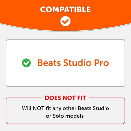 WC SweatZ Studio Pro - Patented Protective Silicone Earpad Covers for Beats Studio Pro Made by Wicked Cushions | Sweatproof & Easily Washable | Brown thumbnail 2