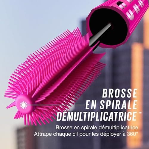 Maybelline New York - Mascara Volumateur - Effet Cils Déployés 360° - Tenue 24H - Sans Paquet - Sensational Firework - Couleur : Very Black - Lot de 2 thumbnail 5