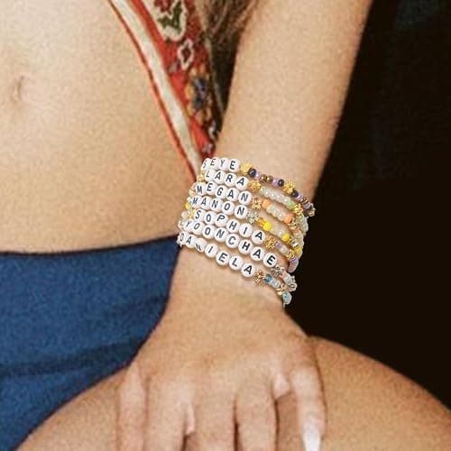 NEOVISTA 7PCS Friendship Bracelets Inspired by KATSEYE Concert Merch, Colorful Jewelry Gifts for Fans, K-pop Style Beaded Accessories for Women & Men, Costume Accessories, Outfit Dress Decor thumbnail 8