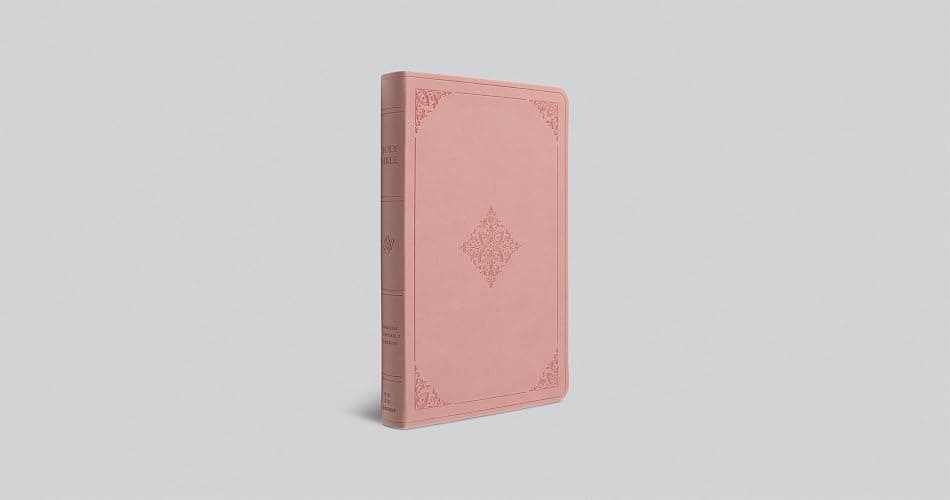 ESV Large Print Value Thinline Bible (TruTone, Pink, Fleur-de-lis Design): Holy Bible, English Standard Version thumbnail 5