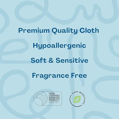 Hello Bello Extra Gentle Unscented Baby Wipes, Plant Based, Made with 99% Water and Aloe for Babies and Kids, 60 Count (Pack of 9) Total 540 Count thumbnail 5