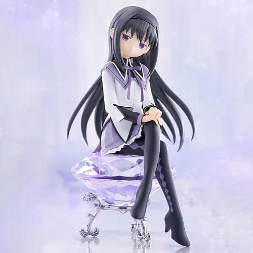 YLQANONG Akemi Homura Figures Anime KanameMadoka Miki Sayaka Figure Statues PVC Anime Action Figurine 20CM thumbnail 2