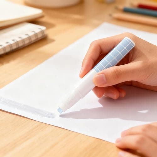 17 Pcs Pen-Style Aesthetic Glue Sticks, Including 5 Pastel Colors Adhesive and 12 Glue Stick Refills, 4.5 x 2.8 x 0.6 in, Easy to Use for Office, School, Art Project thumbnail 2