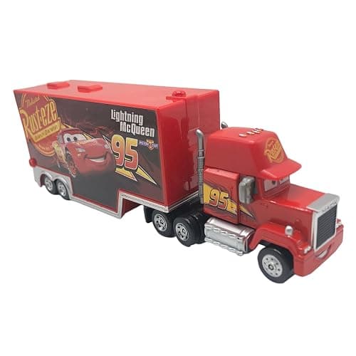 Toybeat Cars Series No.95 Lightning McQueen Trucks Mack Metal 1:55 Scale Diecast Vehicle thumbnail 4