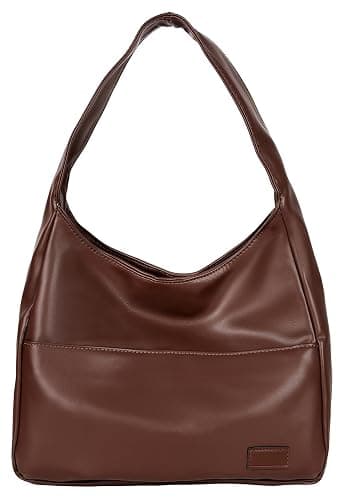 Women Tote Handbags Chic Vegan Leather Tote Bag Purse Stylish Casual Trendy Large Soft Shoulder Bag - Image 1
